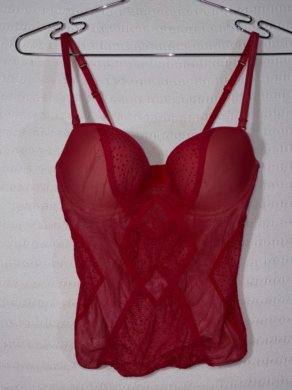 Vintage Jezebel Women’s Corset Bustier Lingerie Top Sz 36B Vamp Sexy Halloween